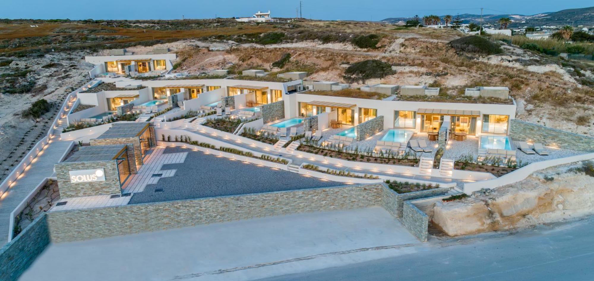 Solus Suites Milos Adamantas  Exteriör bild