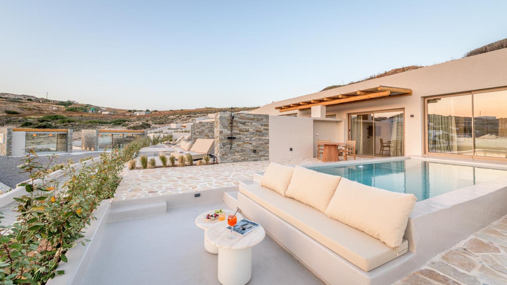 Solus Suites Milos Adamantas  Exteriör bild