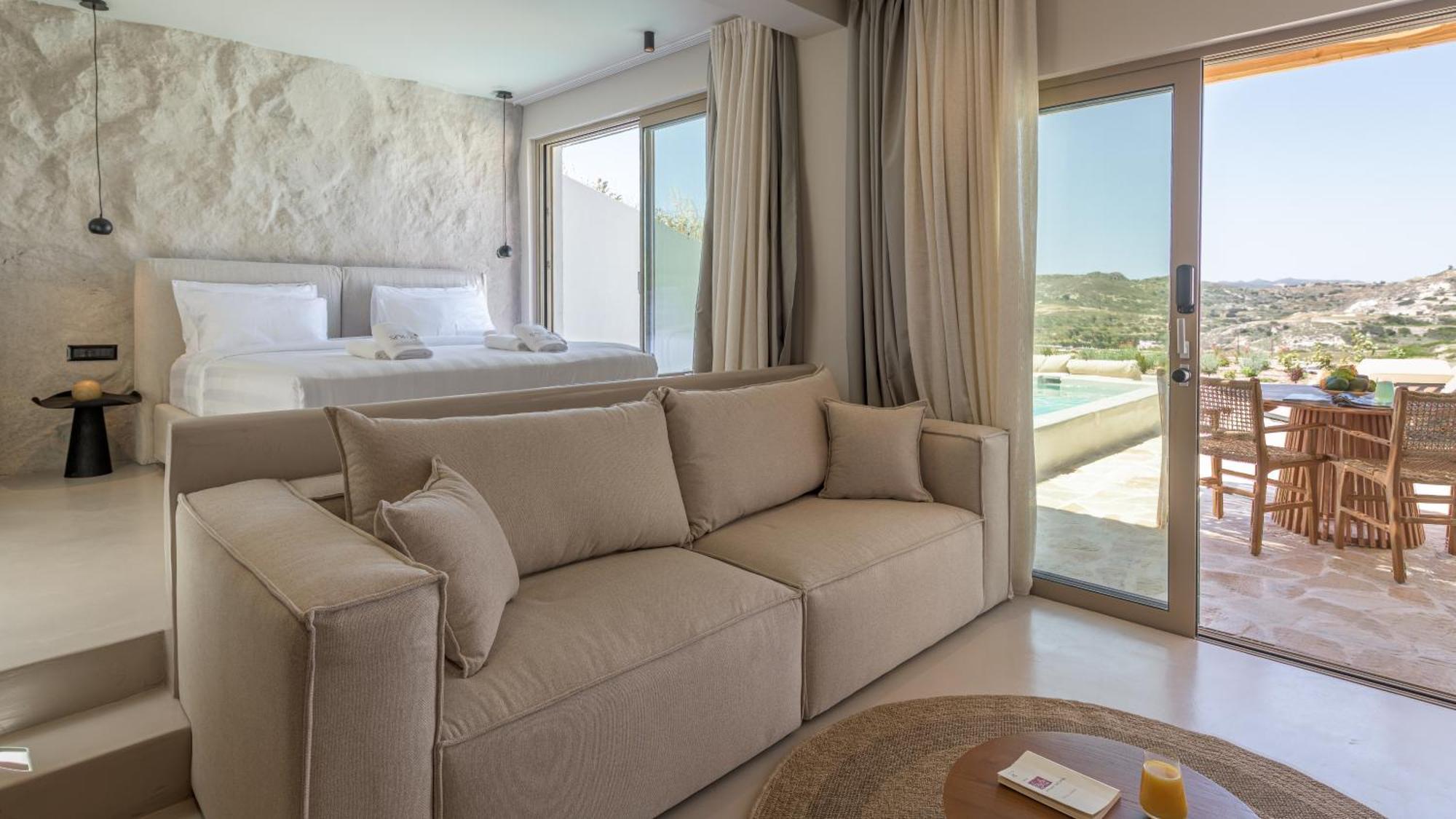 Solus Suites Milos Adamantas  Exteriör bild